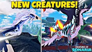 NEW CREATURES are EPIC! EXOTIDE and PLIARYS | Creatures of Sonaria