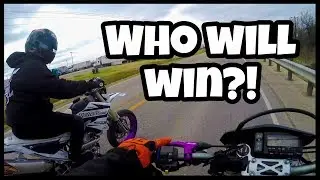 DRZ400sm Vs. WR250 and R6