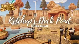 Ketchup's Duck Pond Speed Build | Animal Crossing New Horizons -