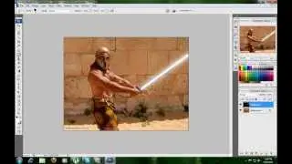 Photoshop Lightsaber Tutorial (simple)