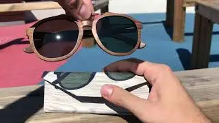 Dayton by Woodys Новые деревянные солнцезащитные очки ручной работы