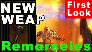 Korean 2.1 Barbarian Build - Barbarian Seasonal NEW Weapon FIRST LOOK