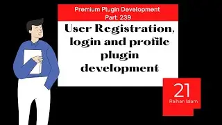 WordPress Login, Register And Profile Plugin Development Tutorials Bangla #239 Custom Logout