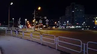 Таймлапс. Дороги ночного Челябинска.