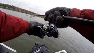 Щука на паролон от Питерцова (моя лучшая приманка для осени)