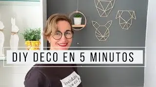 COMO HACER DECORACIÓN SUPER FACIL Y ECONOMICA EN 5 MINUTOS