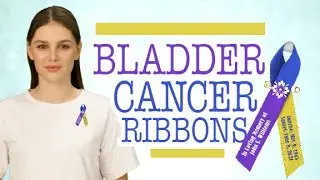 Bladder Cancer Ribbon - Bladder Awareness Ribbons