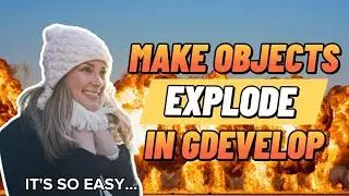 Explode Objects with Force in GDevelop 5: Easy Tutorial for Game Devs