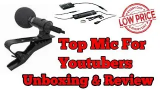 Best mic for  New youtubers Unboxing & Review | Lowest price