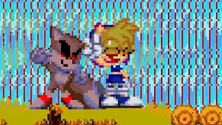 Exeana and Tails.EXE in Sonic 3 air Nightmare  Universe (Sonic 3 AIR Mod)