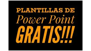 Plantillas de Power Point Gratis!