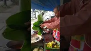 Toge Goreng bungkus pake daun PATAT.. makanan legendaris bogor