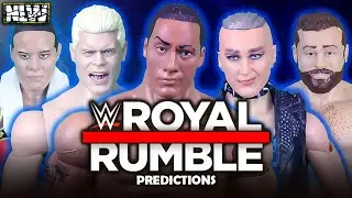 ROYAL RUMBLE 2023 PREDICTIONS! WWE Figures | NLW