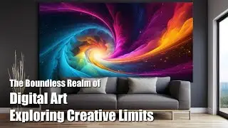 The Boundless Realm of Digital Art: Exploring Creative Limits #digitalart #photography