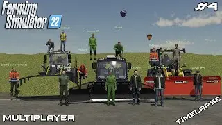BIG GRASS SILAGE HARVEST WITH WAGONS | Haut-Beyleron | Farming Simulator 22 Multiplayer | Episode 4