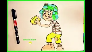 Como dibujar al Chavo del 8 animando