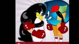 LINUX TUX VS WINDOWS BATLE!!!!.wmv