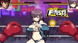 18+ 女拳主義F-ist Demo Gameplay / Ecchi Punch-Out Boxing Anime Girl - Steam Next Fest PC Eng Sub CN Dub