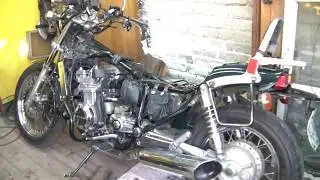 Замена сальника вала передач,kawasaki eliminator 400.