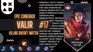 Valir Epic Comeback bikin adrenaline makin geregetan 🔥😜. #epiccomeback #valir #valirgameplay