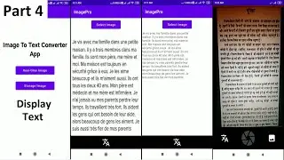 Text Recognition App | ML Kit | OpenCV | Android Studio | Part 4: Display Text