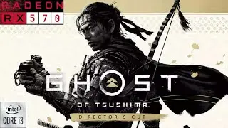 Ghost of Tsushima Gameplay on core i3 10100f and amd rx 570