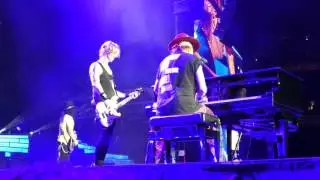 Wish You Were Here (guitar duet) / Layla piano outro / November Rain - Guns N' Roses (07-24-16)