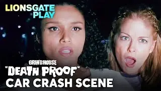 Car Crash Scene |Grindhouse: Death Proof | Quentin Tarantino |Vanessa Ferlito 
