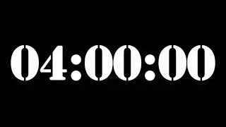 4 Hour Timer | 240 Minute Timer | 240 Minute Countdown