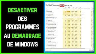 Comment désactiver des programmes au démarrage de Windows ? [1min] - Windows 10 & 11