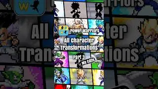 Power Warriors - All Character Transformations Part 3 + My Edits #Shorts #powerwarriors