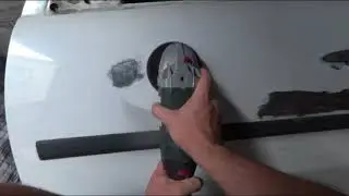 Как снять краску с автомобиля.