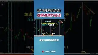 最实用的抄底法，股票大跌这样买，抄底能富三代 ！｜JohnLu谈股  @johnlutalkstock #shorts #抄底 #股票