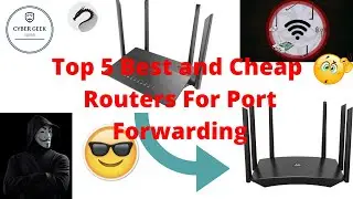 Top 5 Cheap and Best Routers For Port Forwarding | Support Dual Band | Longer  Range| Speed 1200mb/s