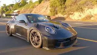 2023 Porsche 911 GT3 RS Prototype on the road $225.000 supercar
