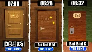 DOORS THE HUNT Vs Doors But Bad V1.4 THE HUNT Vs DOORS But Bad X THE HUNT (4K RTX ON)