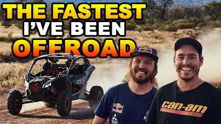 DESERT RACING WITH TOBY PRICE! Shauno’s first time in an off-road side-by-side | Can-Am