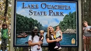 Lake Ouachita State Park|  Roadtrip Day 2 #familyvlog #roadtrip #travelvlog