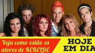 VEJAM os atores de REBELDE   NOVELA amexicana como estão atualmente em 2023