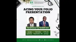 ACING YOUR FOLIO PRESENTATION 2024
