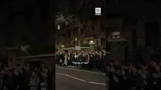 Лицо Навального вывели проектором на здании посольства РФ в Лондоне 