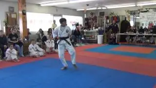 Gio Ramirez CTA Second Degree Blackbelt Form Demonstration