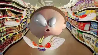 Stretchy Morty Lens drops his Skittles
