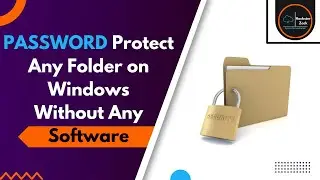 Password Protect Any Folder on Windows Without Any Software | Hcksterzack