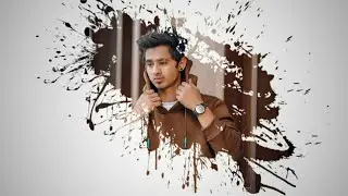 PicsArt Ink Splatter Effect | PicsArt Editing Tutorial | PicsArt Editing New