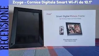 RECENSIONE - Zcyge Cornice digitale WIFI 10.1