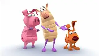 Get Up and Move! | WordWorld - Music Video