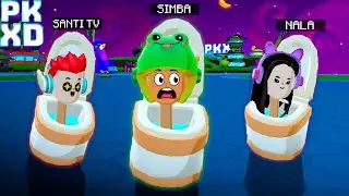 LOS SKIBIDI TOILET LLEGAN a LA NUEVA ACTUALIZACION de MOUNSTROS de PK XD 2023 🐸 SIMBA