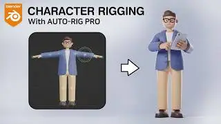 Blender Character Rigging Tutorial with Auto-Rig Pro