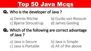 Java Programming MCQ | Java mcq questions and answers